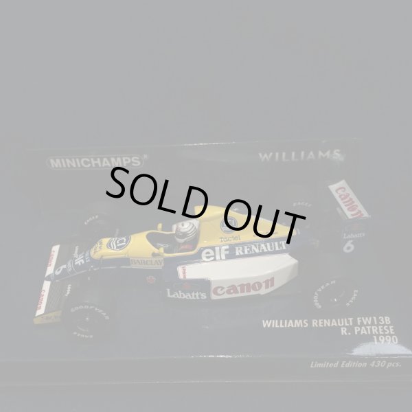 画像1: セカンドハンド品●PMA 1/43 WILLIAMS RENAULT FW13B (R.パトレーゼ）1990 #6
