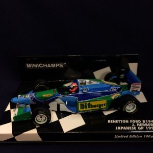画像: セカンドハンド品●PMA 1/43 BENETTON FORD B194 JAPANESE GP 1994 (J.ハーバート)#6 ※専用たばこデカール付