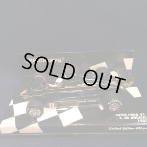 画像: セカンドハンド品●PMA 1/43 LOTUS FORD 91 (E.DE アンジェリス)#11