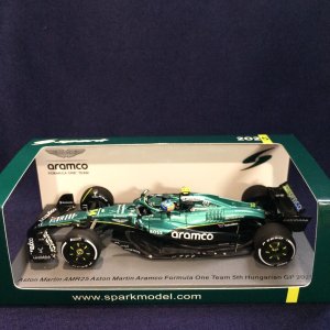画像: 新品正規荷品●SPARK1/43 ASTON MARTIN AMR25 5th HUNGARIAN GP 2025 (f.アロンソ）#14