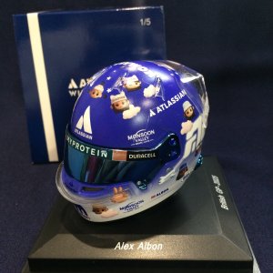 画像: 新品正規入荷品●SPARK1/5 WILLIAMS BRITISH GP 2025 (A.アルボン）ミニヘルメット