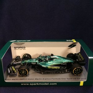 画像: 新品正規荷品●SPARK1/43 ASTON MARTIN AMR25 US GP 2025 (L.ストロール）#18
