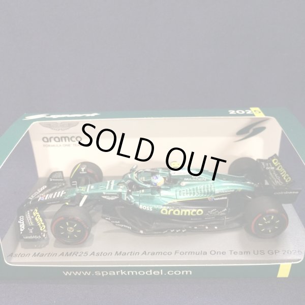 画像1: 新品正規荷品●SPARK1/43 ASTON MARTIN AMR25 US GP 2025 (F.アロンソ）#14