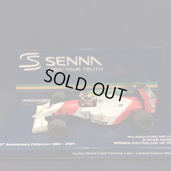 画像1: 新品正規荷品●PMA 1/43 McLAREN FORD MP4/8 WINNER AUSTRALIAN GP 1993 (A,セナ）#8 ※30th ANNIVERSARY