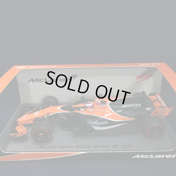 画像1: セカンドハンド品●SPARK 1/43 McLAREN HONDA MCL32 MONACO GP 2017 (J.バトン）#22