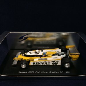画像: セカンドハンド品●SPARK1/43 RENAULT RE20 WINNER BRAZLIAN GP 1980 (R.アルヌー) #16