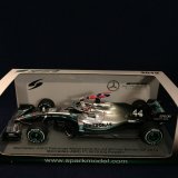画像: セカンドハンド品●SPARK1/43 MERCEDES-AMG W10 WINNER BRITISH GP 2019 (L.ハミルトン）#44