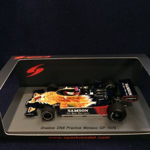画像: セカンドハンド品●SPARK 1/43 SHADOW DN9 PRACTICE MONACO GP 1979 (I.LAMMERS) #17