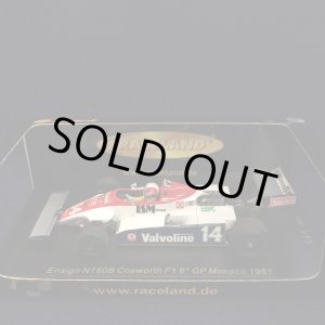 画像: セカンドハンド品●RACELAND別注●SPARK 1/43 ATS N180B COSWORTH F1 MONACO GP 1981 (M.SURER) #14