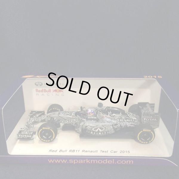 画像1: セカンドハンド品●SPARK 1/43 RED BULL RENAULT RB11 TEST CAR 2015 (D.リカルド）#3 