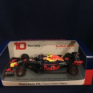 画像: セカンドハンド品●SPARK 1/43 ASTON MARTIN RED BULL HONDA RB15 SPANISH GP 2019 (P.ガスリー)#10