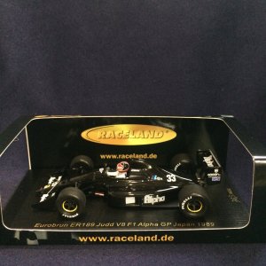 画像: セカンドハンド品●RACELAND別注●SPARK 1/43 EUROBRUN ER189 JUDD JAPAN GP 1989 (O.LARRAURI)#33