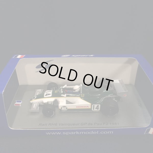 画像1: セカンドハンド品●SPARK 1/43 RALT RH6 VAINQUEUR GP de PAU F2 1981 (G.LEES) #14