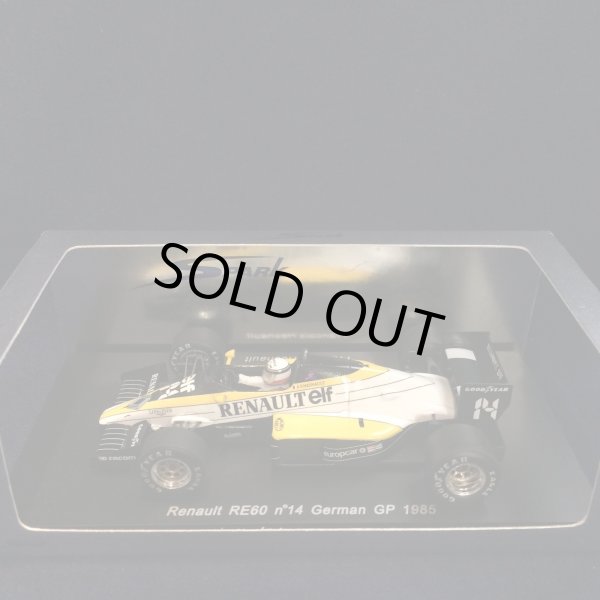 画像1: セカンドハンド品●SPARK 1/43 RENAULT RE50 GERMAN GP 1985 (F.HESNAULT) #14