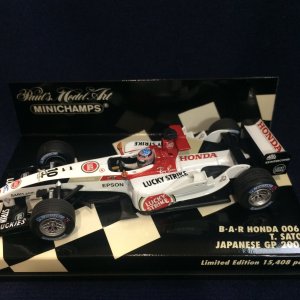 画像: セカンドハンド品●タバコカスタム品●PMA1/43 BAR HONDA 006 JAPANESE GP 2004 (佐藤琢磨) #10