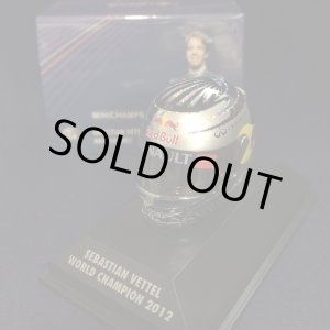 画像: セカンドハンド品●PMA 1/8 RED BULL 2012 WORLD CHAMPION (S.ベッテル)ミニヘルメット