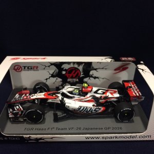 画像: 新品正規荷品●SPARK1/43 TGR HAAS VF-26 JAPANESE GP 2026 (O.ベアマン)#87 ※GODZILLAコラボ※