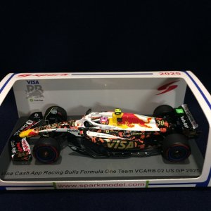 画像: 新品正規荷品●SPARK1/43 VISA CASH APP RACING BULLS VCARB 02 US GP 2025 (L.ローソン)#30