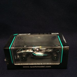 画像: 新品正規荷品●SPARK1/64 MERCEDES-AMG PETRONAS W16 4th AUSTRALIAN GP 2025 (K.アントネッリ)#12