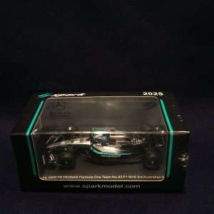 画像: 新品正規荷品●SPARK1/64 MERCEDES-AMG PETRONAS W16 3rd AUSTRALIAN GP 2025 (G.ラッセル)#63