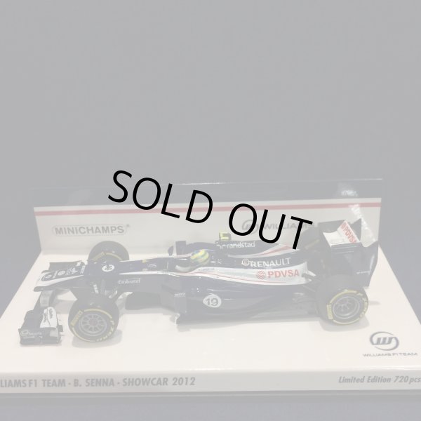 画像1: セカンドハンド品●PMA1/43 WILLIAMS SHOWCAR 2012 (B.セナ）#19 