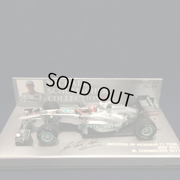 画像1: セカンドハンド品●PMA1/43 MERCEDES W02 (M.シューマッハ）#7