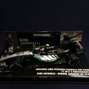 画像: 新品正規荷品●PMA 1/43 MERCEDES-AMG PETRONAS W17 WINNER JAPANESE GP 2026 (K.アントネッリ)#12