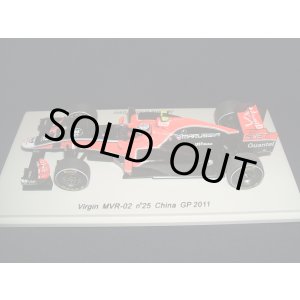 画像: 新品正規入荷品●SPARK1/43 Virgin MVR-02 China GP 2011 (Jerome D.Ambrosio)） #25