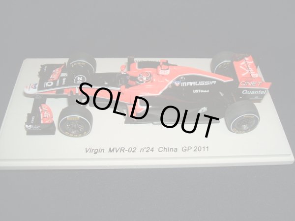 画像1: 新品正規入荷品●SPARK1/43 Virgin MVR-02 China GP 2011 (T.グロック） #24