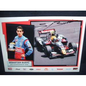 画像: 希少品●S.ブエミ直筆フルサイン入り 2008 GP2 ドライバーズカード