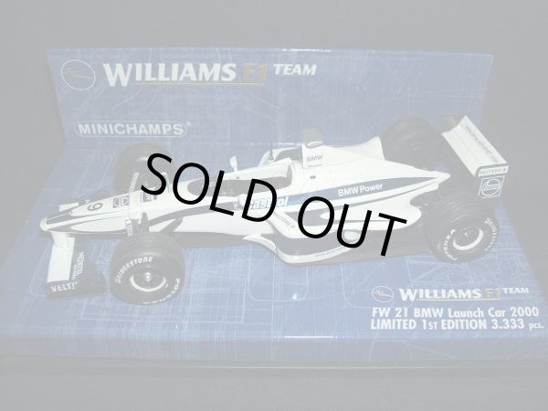 画像1: セカンドハンド品●PMA1/43 WILLIAMS BMW FW21 Launch Car 2000 (ドライバーノンフィギア）