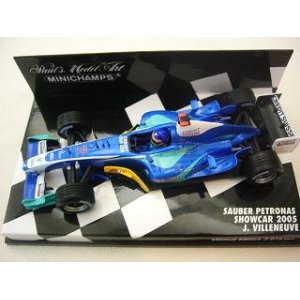 画像: 新品正規入荷品●SAUBER PETRONAS 2005　ショーカー　J・ビルヌーブ