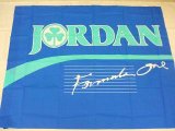 画像: 90年代　ＪＯＲＤＡＮ　Ｆ１　大型フラッグ