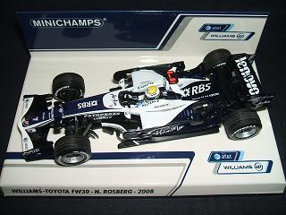 画像1: 新品正規入荷品●PMA1/43 WILLIAMS-TOYOTA FW30 (N.ロズベルグ）