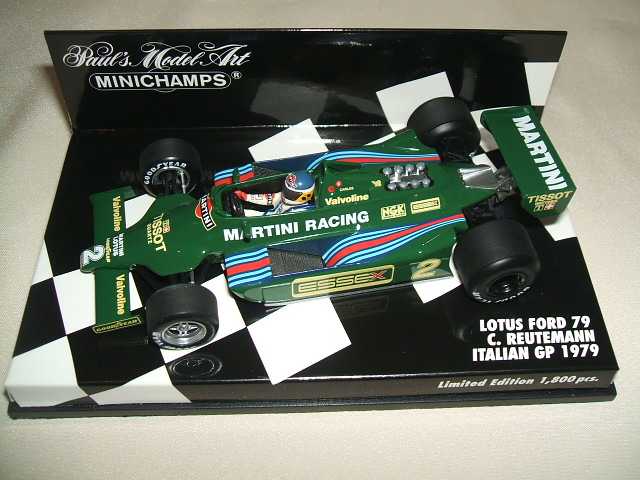 画像1: 新品正規入荷品●PMA1/43 LOTUS FORD 79 ITALIAN GP 1979 (C.ロイテマン）