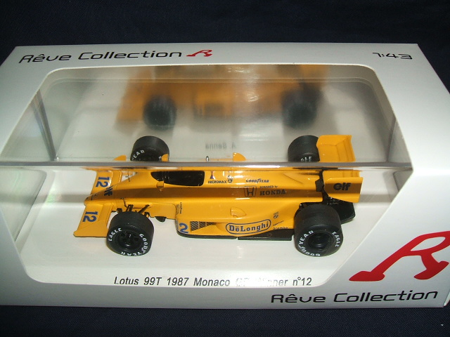 画像: 新品正規入荷品●Reve Collection 1/43 Lotus 99T Monaco GP Winner #12 (A.セナ） 専用デカール付