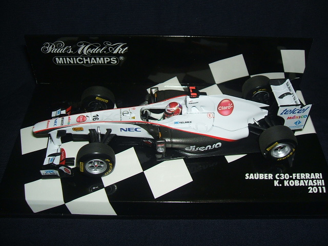 画像1: 新品正規入荷品●PMA1/43 SAUBER C30-FERRARI 2011 (小林可夢偉）