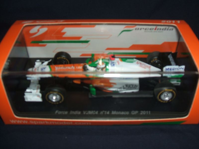 画像: 新品正規入荷品●SPARK1/43 FORCE INDIA VJM04 MONACO GP 2011 (A.SUTIL) #14