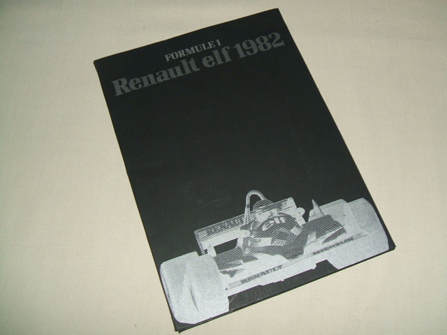 画像: 希少品●　1982年 RENAULT F1 プレスキット　(プロスト＆アルヌー）