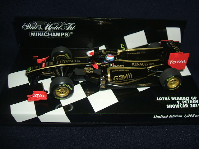 画像1: 新品正規入荷品●PMA1/43 LOTUS RENAULT GP SHOWCAR 2011 (V.ペトロフ）