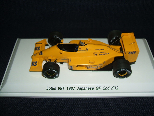 画像1: 新品正規入荷品●Reve Collection 1/43 Lotus 99T JAPANESE GP 2nd  #12 (A・セナ） 専用デカール付