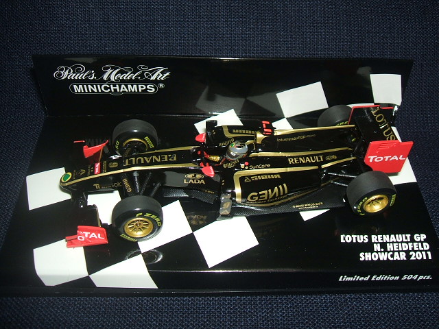 画像1: セカンドハンド品●PMA1/43 LOTUS RENAULT GP SHOWCAR 2011 (N.ハイドフェルド）