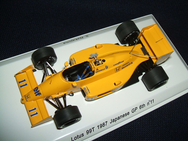 画像: 新品正規入荷品●Reve Collection 1/43 Lotus 99T JAPANESE GP 6th #11 (中嶋悟） 専用デカール付