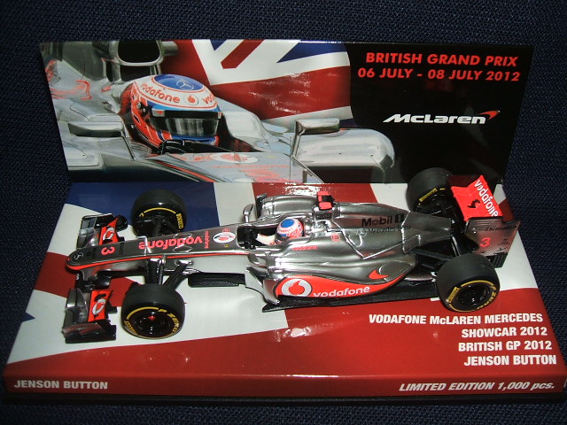 画像1: 新品正規入荷品●PMA1/43 メルセデスオフィシャル別注 McLAREN MERCEDES SHOWCAR 2012 BRITISH GP (J.バトン）