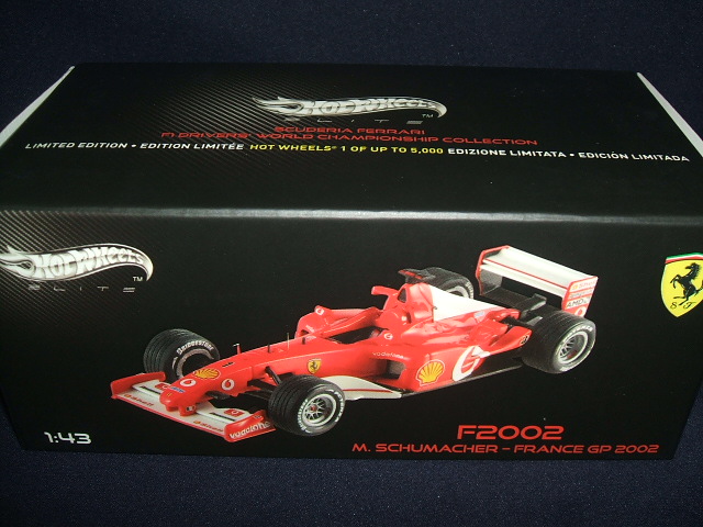 画像: 新品正規入荷品●マテル/43 FERRARI WORLD CHAMPIONSHIP COLLECTION F2002 FRANCE GP (M.シューマッハ）