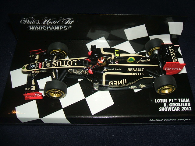 画像1: 新品正規入荷品●PMA1/43 LOTUS F1 TEAM SHOWCAR 2012 (R.グロージャン）