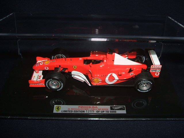 画像1: 新品正規入荷品●マテル/43 FERRARI WORLD CHAMPIONSHIP COLLECTION F2003-GA  ITALY GP (M.シューマッハ）