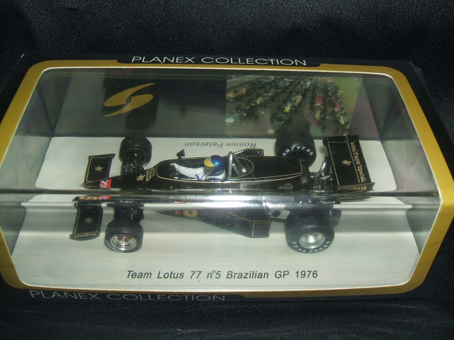 画像: 新品正規入荷品●SPARK1/43 PlanexCollection Lotus 77 Brazillian GP 1976 (R.Peterson) #5 (JPS仕様）