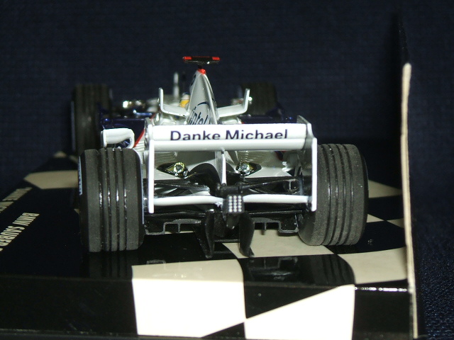画像: PMA1/43 BMW SAUBER F1.06 DANKE MICHAEL BRAZIL GP 2006 (N.ハイドフェルド） 