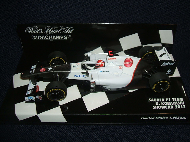 画像1: 新品正規入荷品●PMA1/43 SAUBER F1 TEAM SHOWCAR 2012 (小林可夢偉）